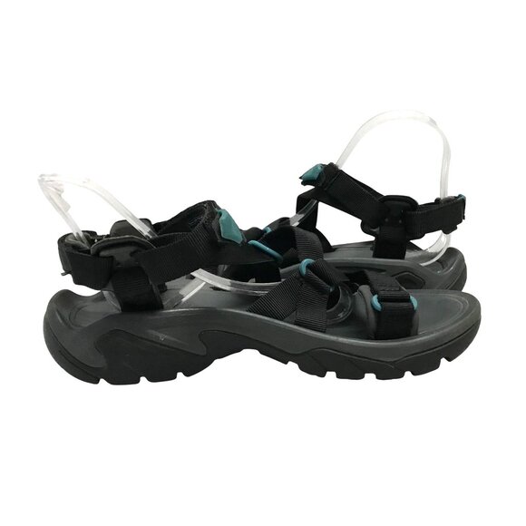 Teva Women's Terra Fi5 Sport Sandal Womens 7/38 Black Waterproof Sport Sandal - Picture 4 of 8